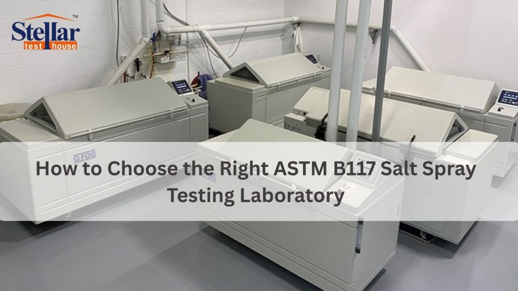 ASTM B117 Salt Spray Testing Lab Noida