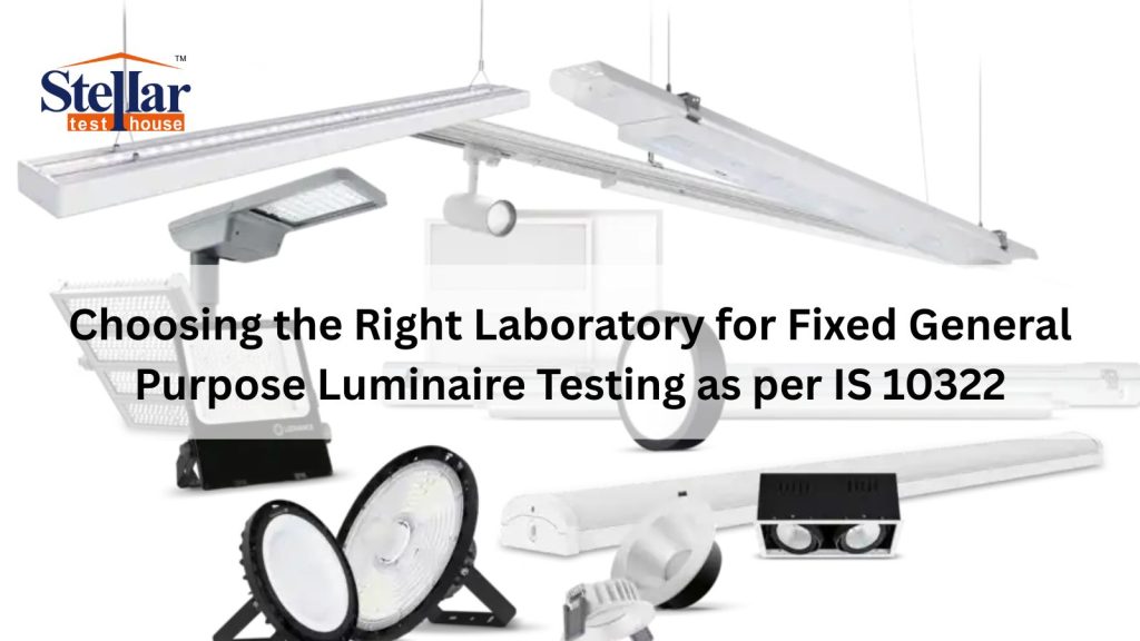 IS 10322 Part 5 Sec 1 Luminaire Testing