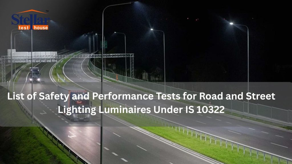 Road and Street Lighting Luminaires IS 10322