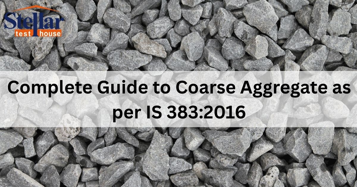 Coarse Aggregate IS 383