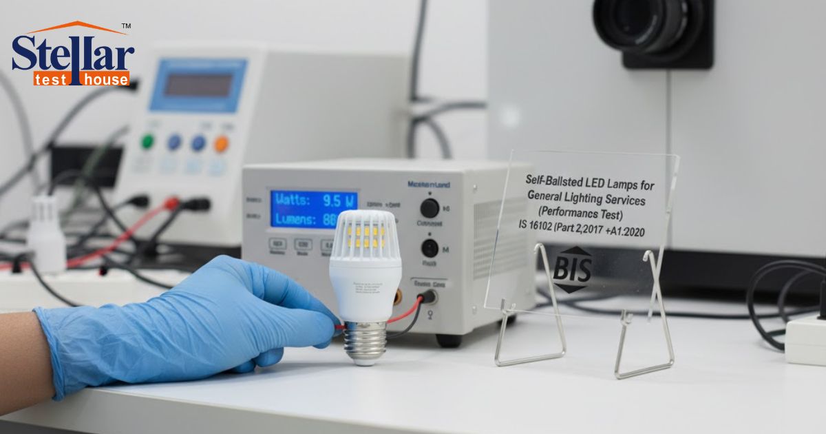 IS 16102 LED Lamp Testing