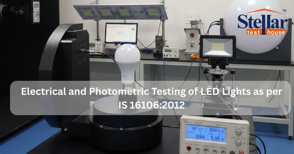 IS 16106 LED Testing Lab