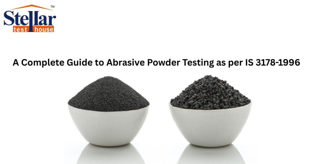 Abrasive Powder IS: 3178-1996