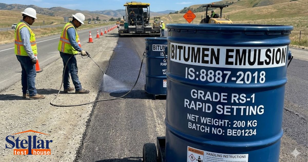 Bitumen Emulsion IS:8887-2018