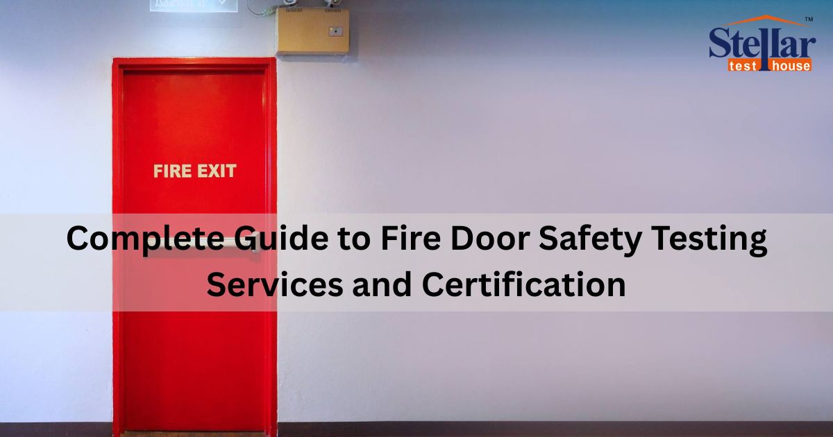 Fire Door safety Testing Lab