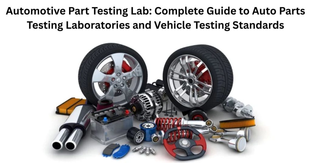 Automotive Part Testing Lab