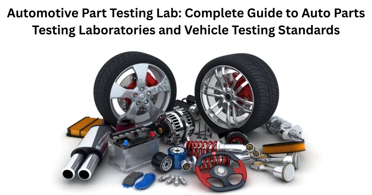 Automotive Part Testing Lab